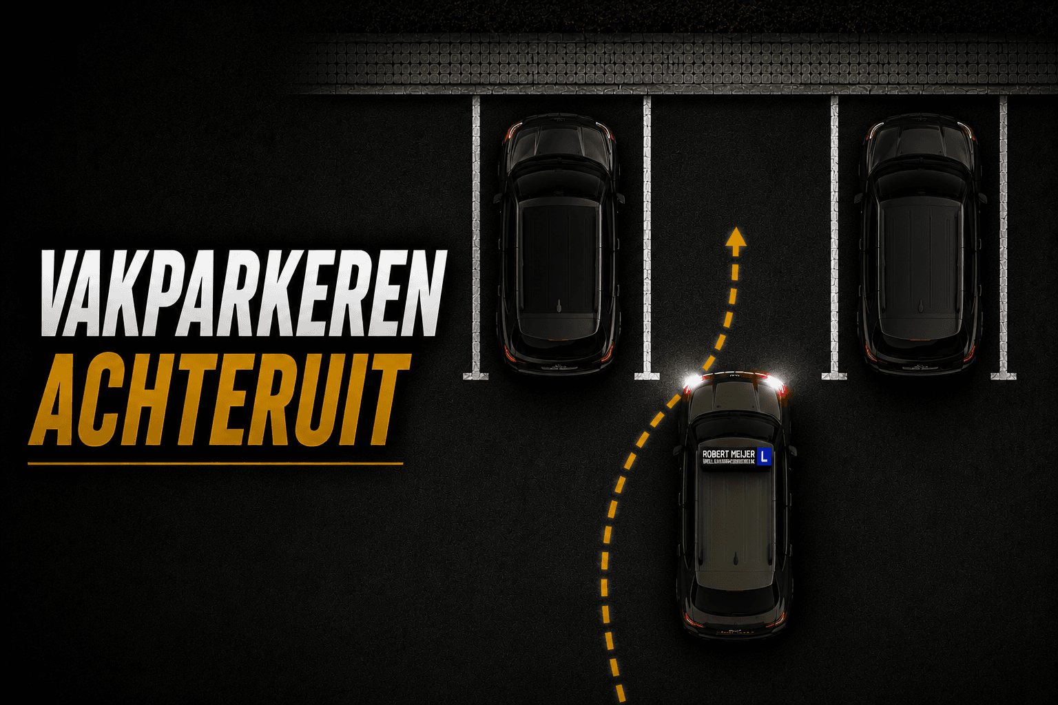 Vakparkeren achteruit