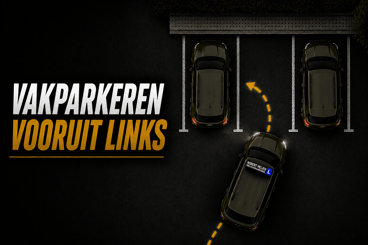 Vakparkeren vooruit links